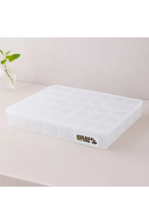 Şeffaf Organizer Box 40 Bölmeli