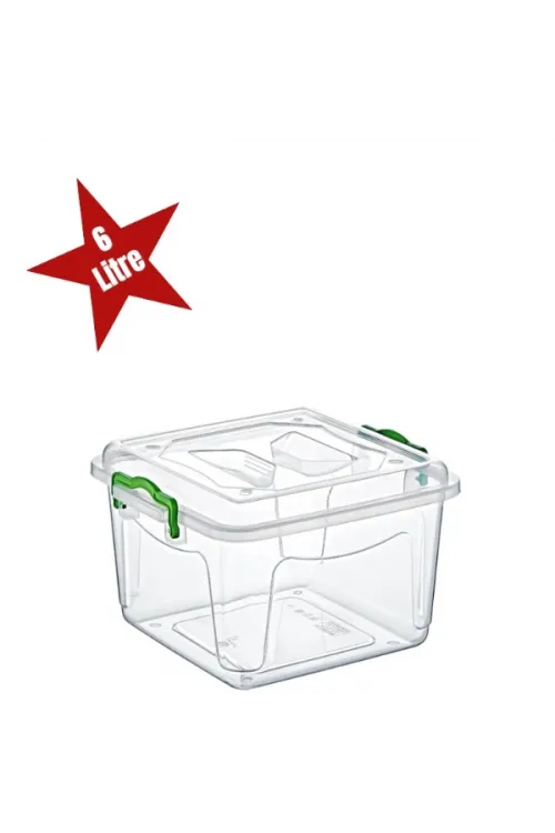 Şeffaf Saklama Kutusu 6 Litre