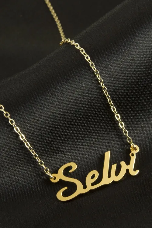 Selvi isimli kolye (Kişiye Özel)