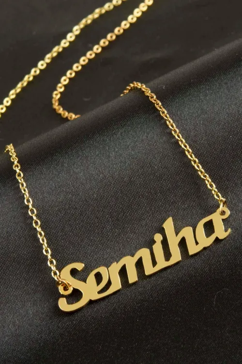 Semiha isimli kolye (Kişiye Özel)