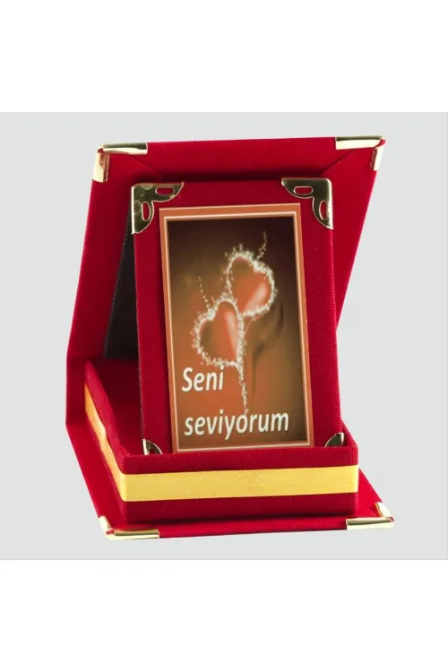 Seni Çok Seviyorum Plaketi