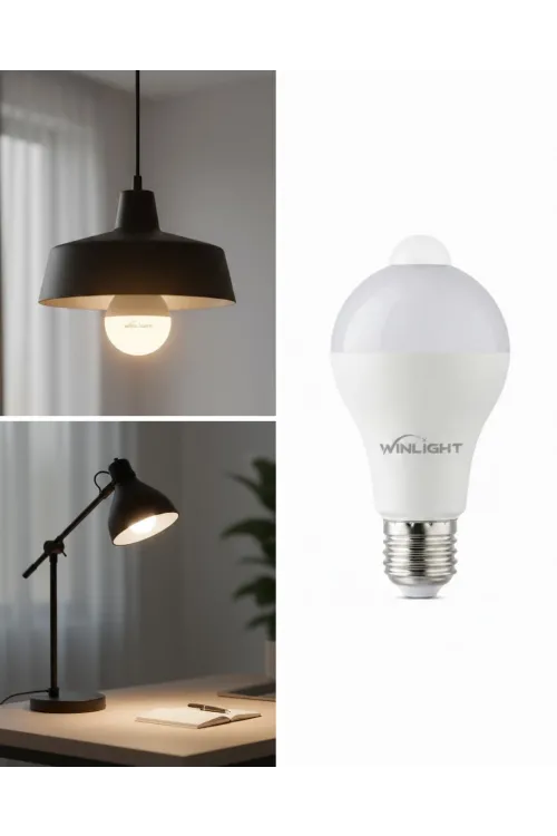 Sensörlü Led Lamba Otomatik Algılama Enerji Tasarruflu Aydınlatma