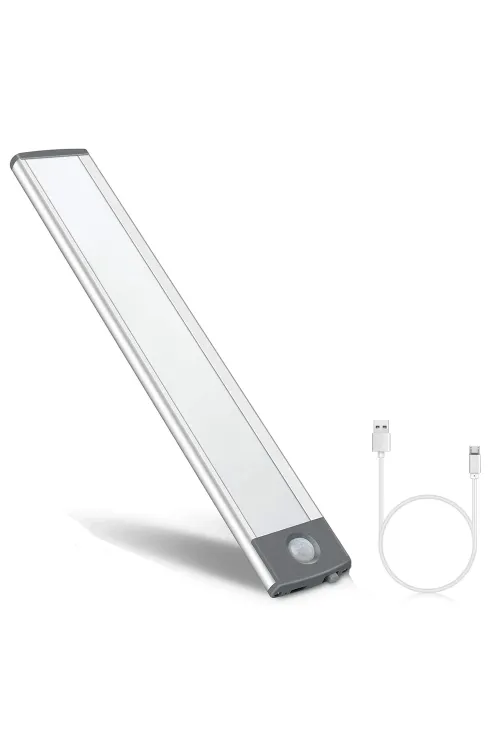 Sensörlü Şarjlı Dolap Lambası LED Güçlü Aydınlatma Pratik Kullanım Kablosuz Model WT-288