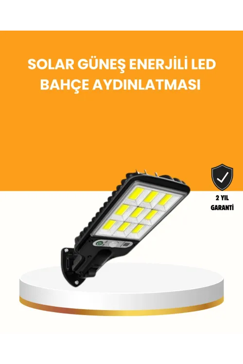 Sensörlü Sokak Tipi Lamba Günlük Kullanım İçin İdeal