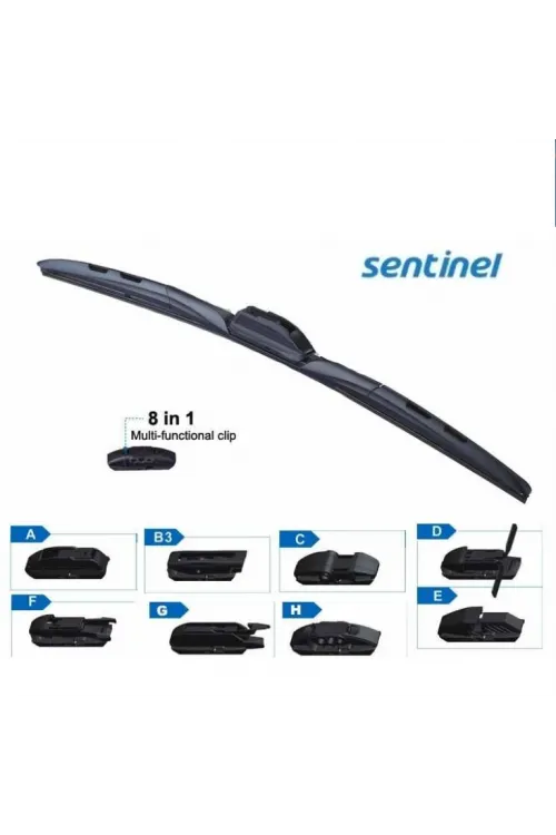 Sentinel Hybrid Silecek 8 Aparatlı 480mm
