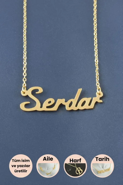 Serdar İsimli Kolye