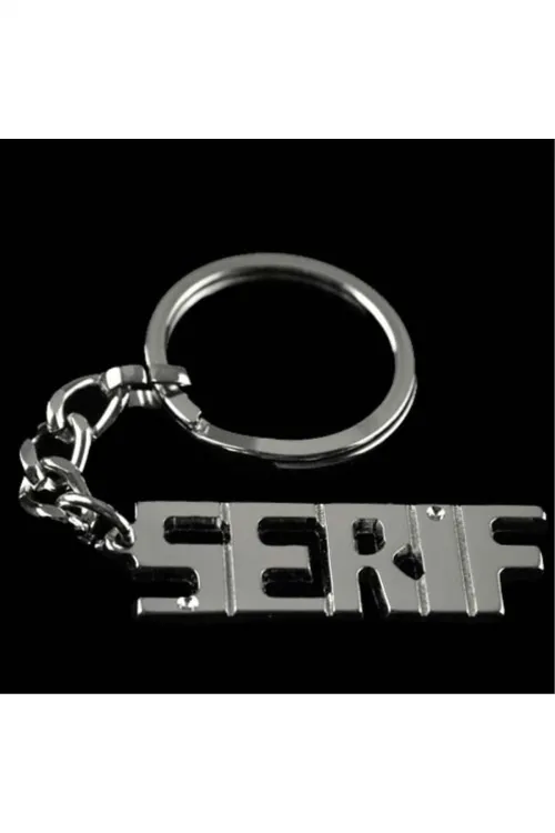 Şerif İsimli Anahtarlık