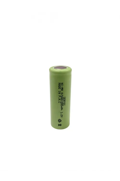 Sertec - 1.2v 1300 Mah - 4/5aa- Ni-mh Şarjlı Pil - (başsız / Flat Head)