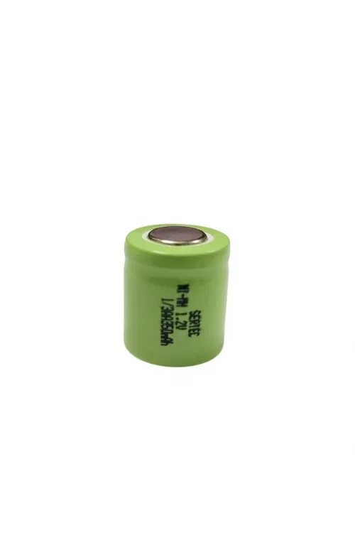 Sertec - 1.2v 350 Mah - 1/3aa - Ni-mh Şarjlı Pil - (başsız / Flat Head)