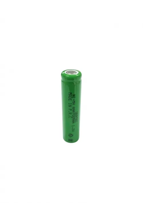 Sertec - 1.2v 700 Mah - Aaa - Ni-mh Şarjlı Pil - (başsız / Flat Head)