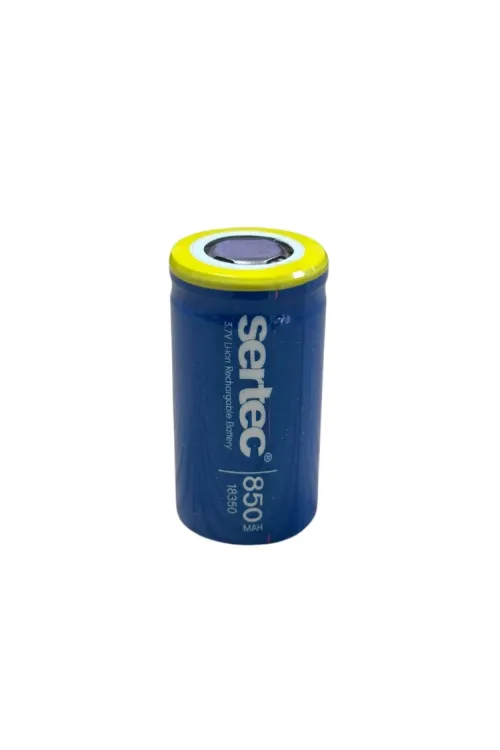 Sertec 18350 3.7v 850 Mah Li-ıon Şarjlı Pil - 1c