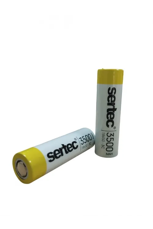 Sertec 18650 3.7v 3500 Mah 3c Li-ıon Şarjlı Pil