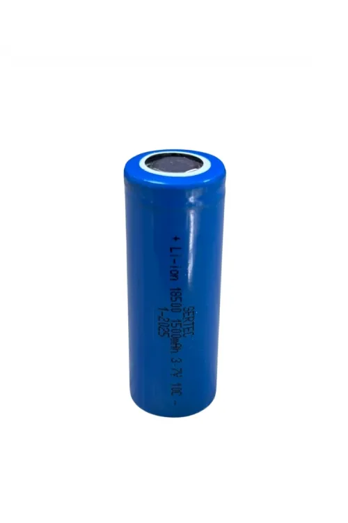 Sertec 3.7v Li-ion 18500 1500 Mah 10c Şarjlı Pil
