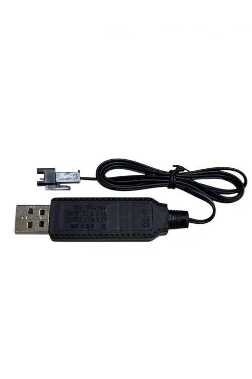 Sertec 3.7v Li-ion Sm-2p Soket Oyuncak Bataryası Usb Şarj Kablosu