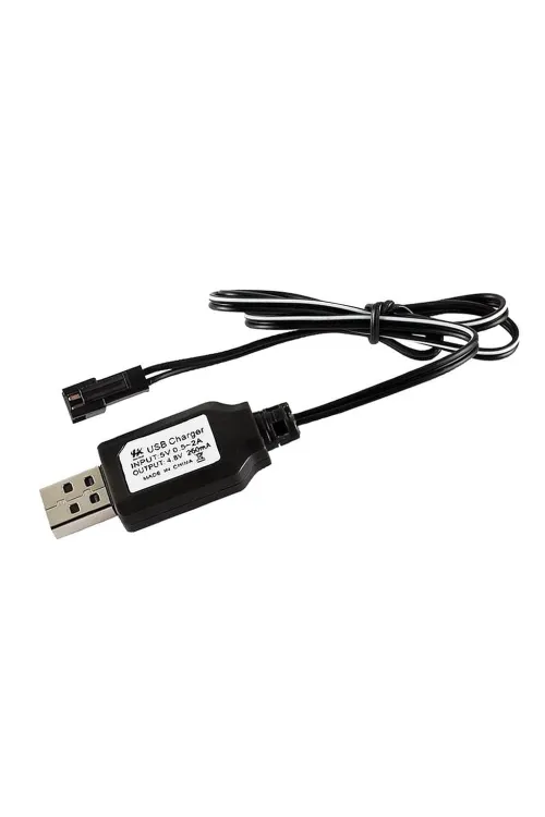 Sertec 4.8v Nı-cd / Nı-mh Oyuncak Bataryası Usb Şarj Kablosu