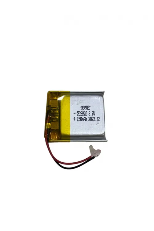 Sertec 502020 3.7v 150mah Li-polymer Pil (devreli/1.5a)
