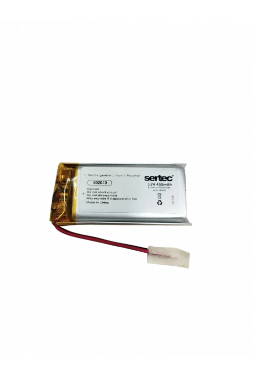 Sertec 602040 3.7v 450 Mah Li-polymer Pil (devreli/1.5a)