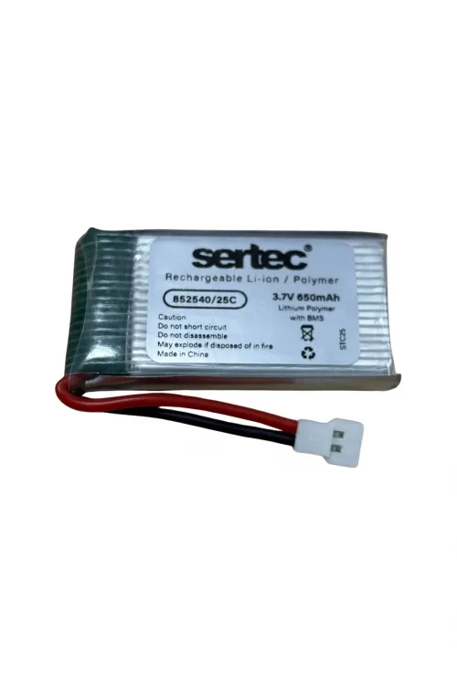Sertec / 852540 / 3.7v - 650mah - 20c Beyaz Soket
