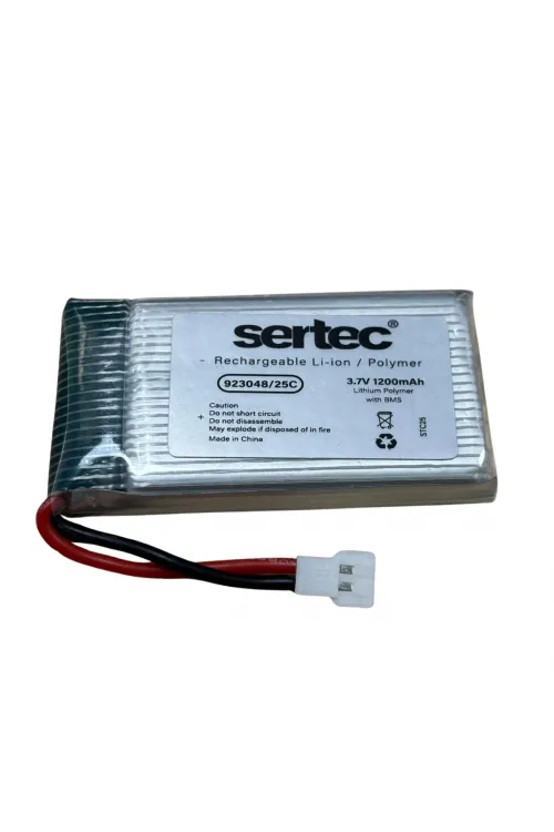 Sertec / 923048 / 3.7v - 1200mah - 25c Beyaz Soket