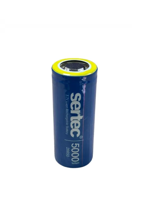 Sertec Icr26650 Li-ıon 3.7v 5000mah 3c Şarjlı Pil