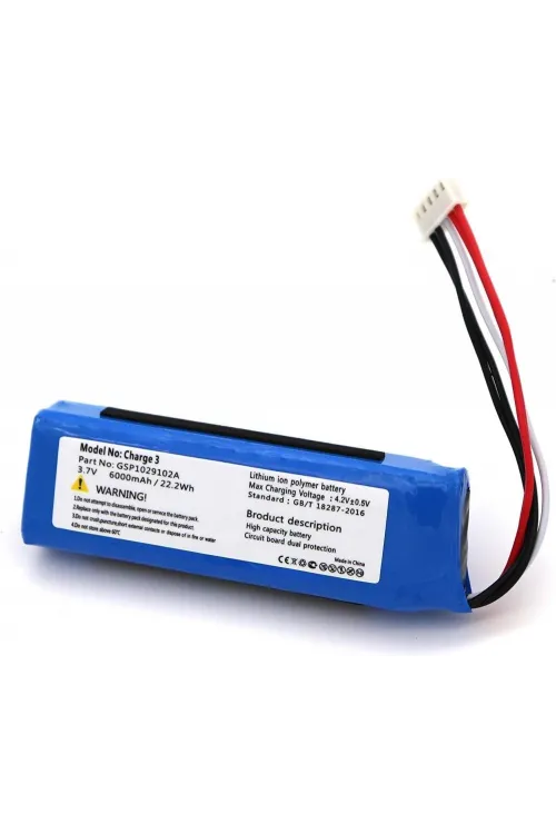 Sertec Jbl Charge 3 Uyumlu 3.7v 6000 Mah Soketli Batarya