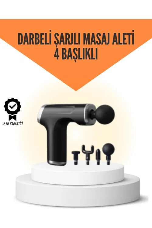 Sessiz Çalışan Taşınabilir Kas Masaj Aleti