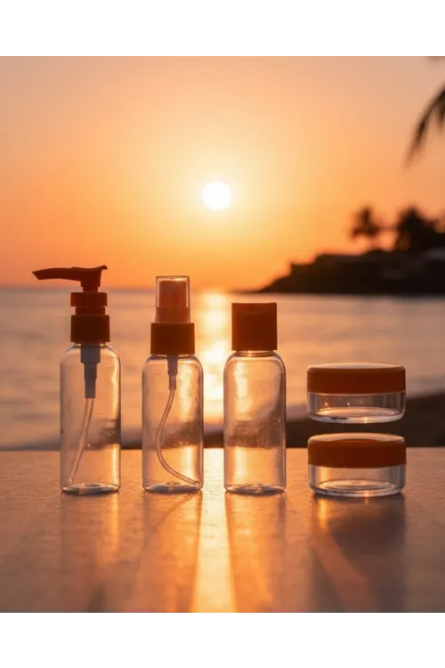Seyahat Boy 5’li Kozmetik Dolum Seti 30 Ml Sızdırmaz Tasarım