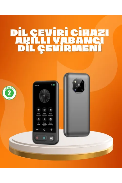 Seyahat Ve İş İçin Çok Dilli Taşınabilir Çeviri Makinesi