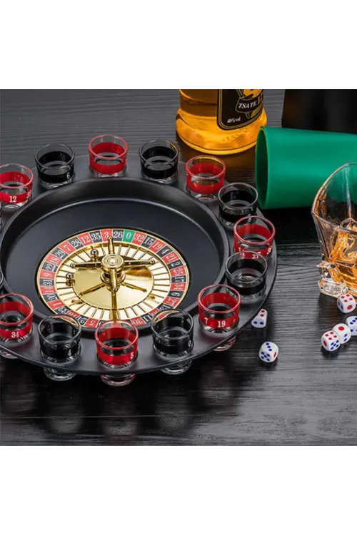 Shot Bardaklı Rulet Oyun Seti - Shot Roulette Set