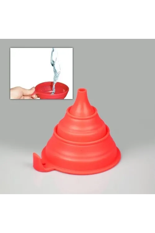 Silicone Folding Funnel Katlanır Huni