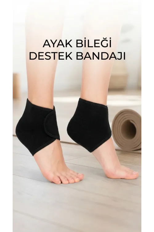 Silikon Destekli Topuk Dikeni Ve Nasır Çorabı 2li Ortopedik Set