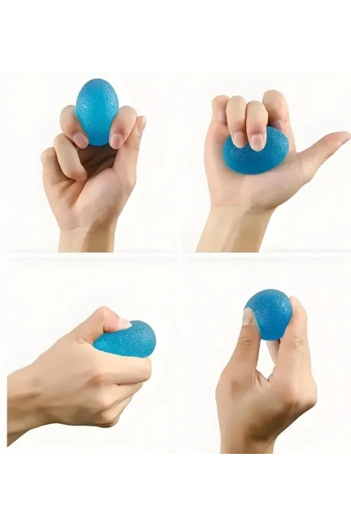 Silikon El Egzersiz Topu Dayanıklı Ergonomik Ve Rahat Kullanım