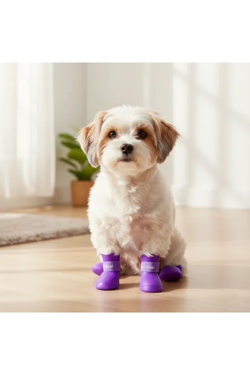 Silikon Kedi Köpek Ayakkabısı