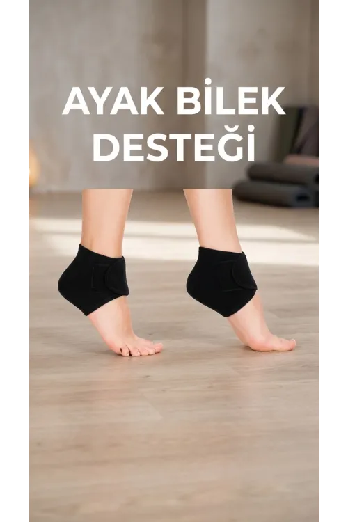 Silikon Tabanlı Ortopedik 2li Topuk Dikeni Destek Çorap Seti