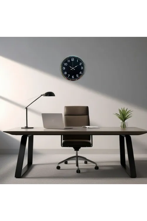 Silver Shadow 40 Cm Metal Duvar Saati