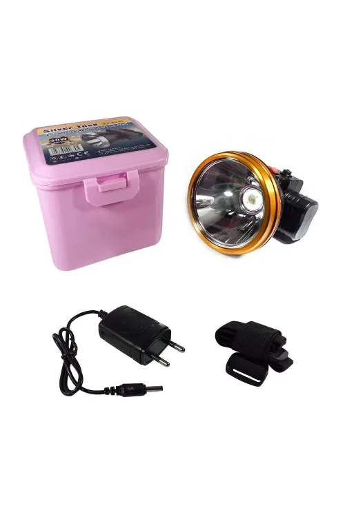Silver Toss ST-630L 30 Watt Tek LEDli Şarjlı Kafa Lambası