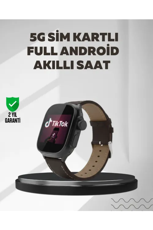 Sım Kartlı Akıllı Saat Gps Wifi Bluetooth Destekli
