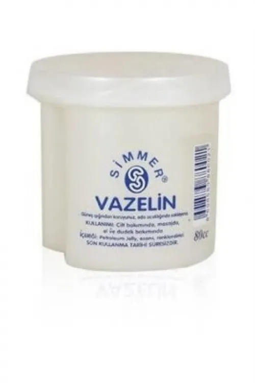 Simmer Beyaz Cream Vazelin 80cc IEGIQ12