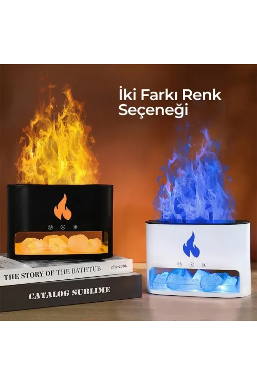 Simülasyon Şömine Buhar Makinesi