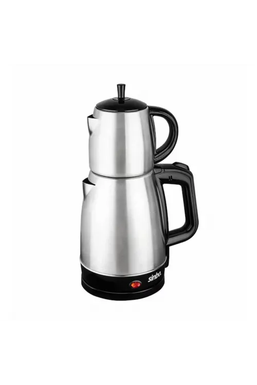Sinbo Stm-5831 Elektrikli Çelik Çay Makinesi Çaycı 1.7lt + 0.7lt Çay Süzgeçli
