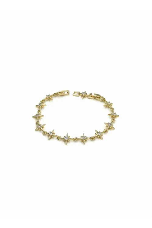 Sıralı Kutup Yıldızı Taşlı Cm Bileklik - IEG0408