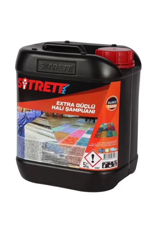 SİTRETT MX Halı Şampuanı Endüstriyel Plus + 5 Kg.
