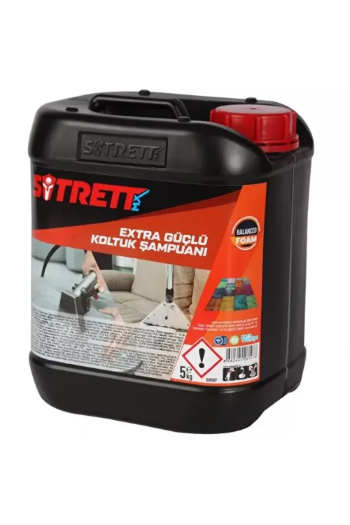 SİTRETT MX Koltuk Şampuanı Endüstriyel Plus - 5 Kg