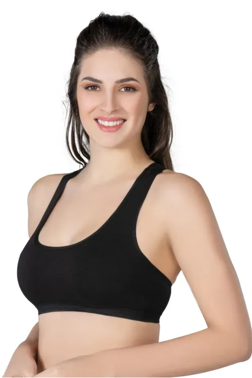 ieg™ SİYAH MI  1424 Modal Cotton Sporcu Büstiyer
