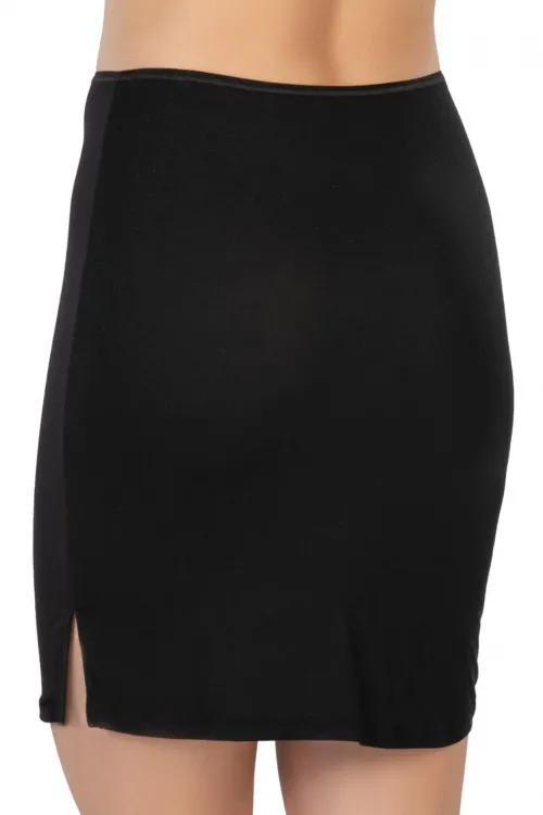 ieg™ SİYAH MI  1438 Modal Cotton Midi Jupon