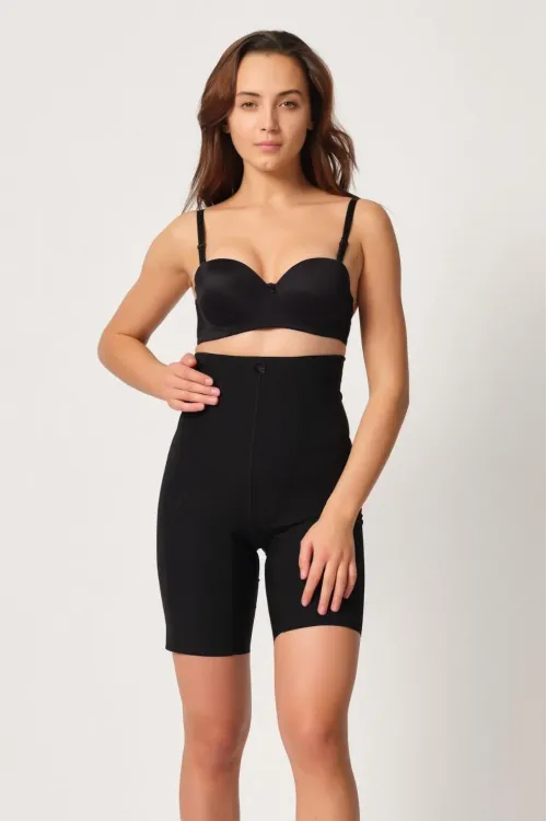 ieg™ SİYAH MI  2814 Double Yüksek Bel Boxer Lazer Korse