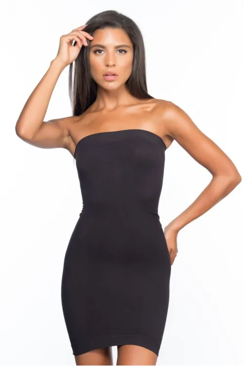 ieg™ SİYAH MI  5065 Straplez Elbise Korse