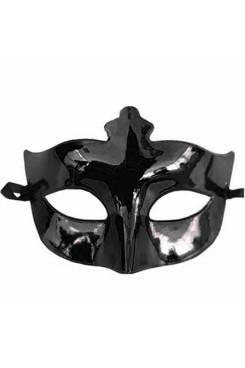 Siyah Renk Masquerade Kostüm Partisi Venedik Balo Maskesi