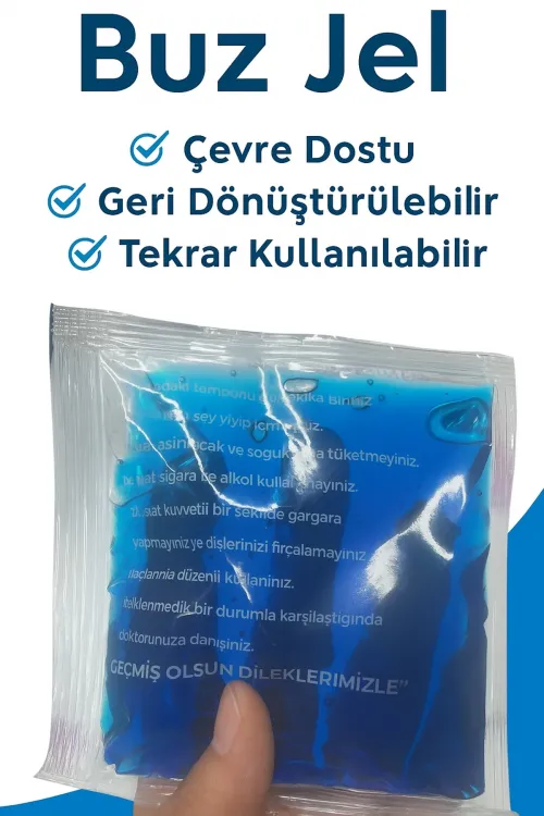 Soğuk Sıcak Kullanıma Uygun 3 Adet Jel Kompres – Termojel Paket
