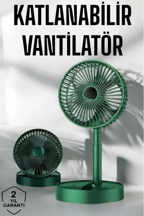 Soğutucu Vantilatör Telefon Standlı Mini Fan